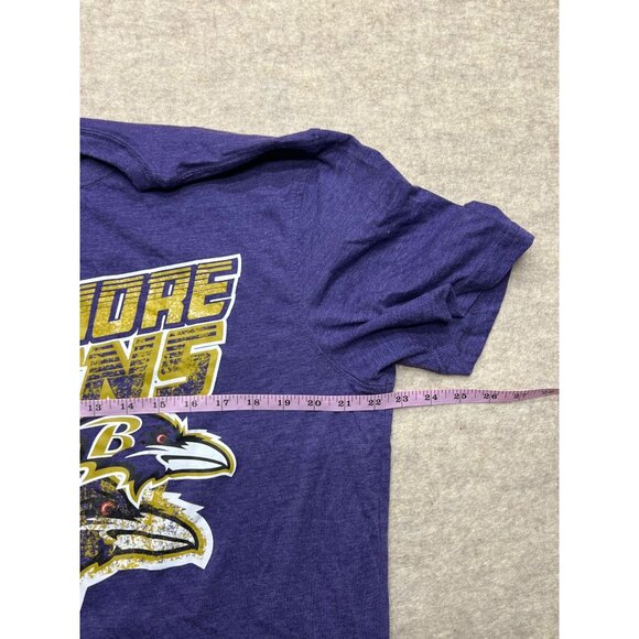 NFL Baltimore Ravens Purple Graphic Short Sleeve T-Shirt Men's XL Football - Picture 5 of 7